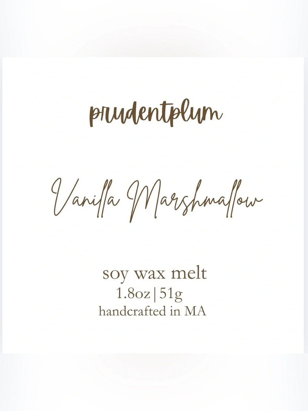 Handmade vanilla marshmallow